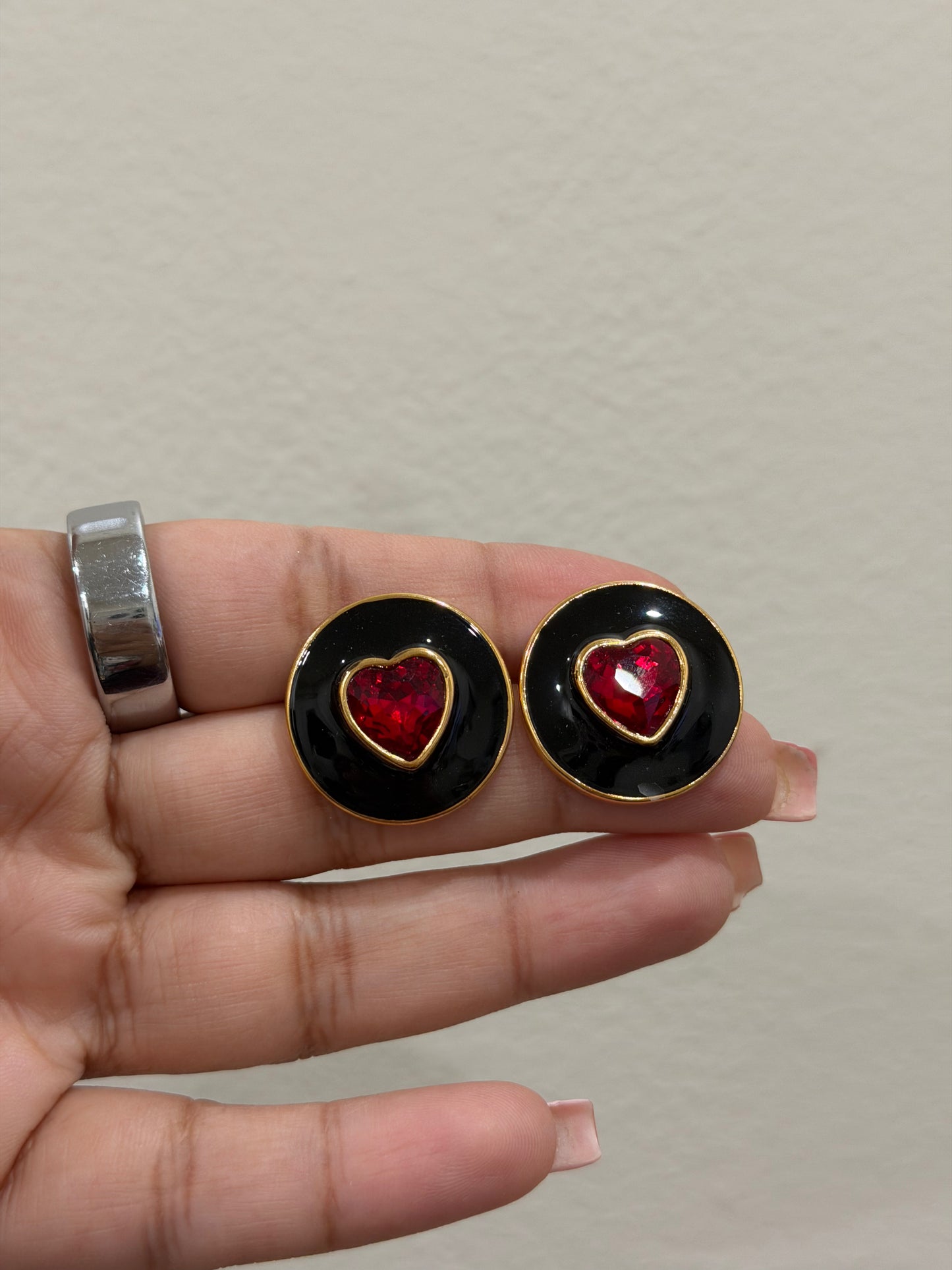 Heart earrings - Valentines special