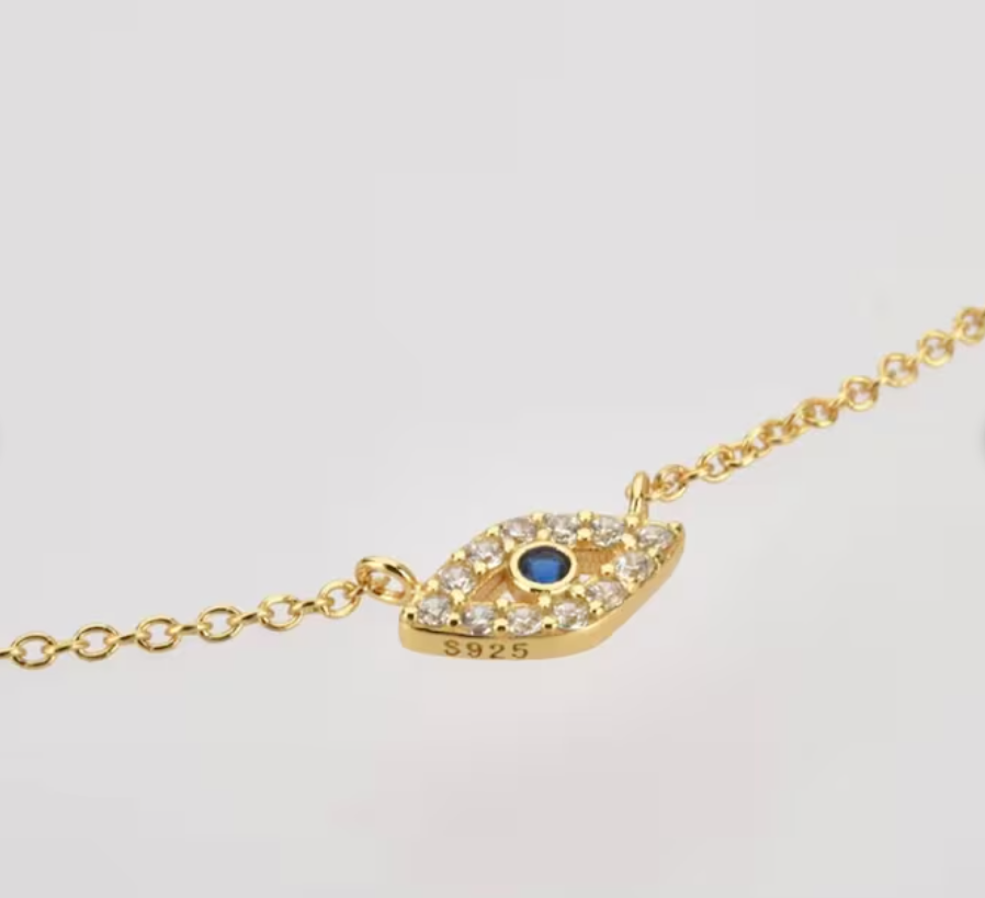 Evil eye necklace