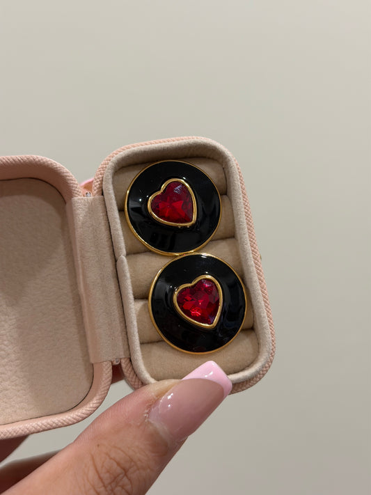 Heart earrings - Valentines special