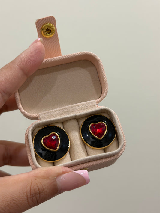 Heart earrings - Valentines special